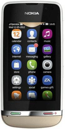 Nokia Asha 311 (Sand White, 140 MB)