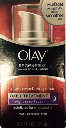 OLAY Regenerist Night Resurfacing Elixir Resurfacer .