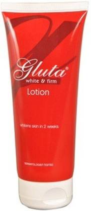 Gluta White and Firm Lotion Whitens Skin in 2 Weeks