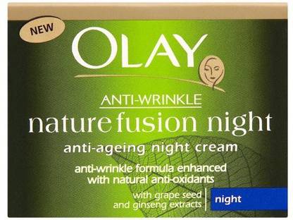 OLAY Anti Wrinkle Nature Fusion Night Cream