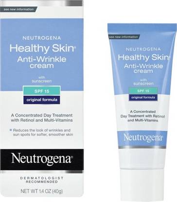 NEUTROGENA Healthy Skin Anti-Wrinkle Cream With Sunscreen Spf 15