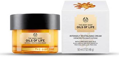 THE BODY SHOP OILS OF LIFE INTENSELY REVITALIZING CREAM