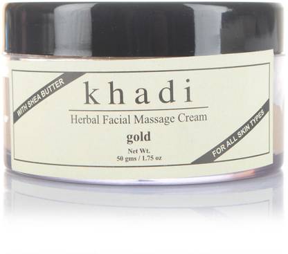 KHADI NATURAL Herbal Facial Massage Gel - Gold
