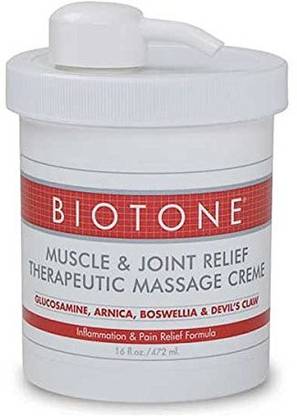 Biotone Muscle And Joint Relief Therapeutic Product Massage Creme