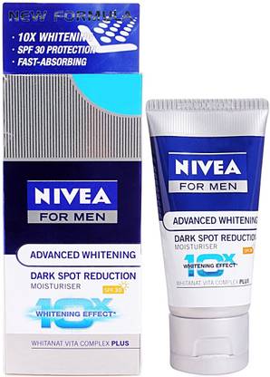 NIVEA Advanced Whitening Dark Spot Reduction Moisturiser - SPF 30 with Offer