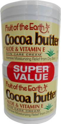 Fruit of the earth Cocoa Butter With Aloe & Vitamin E Moisturizing Cream