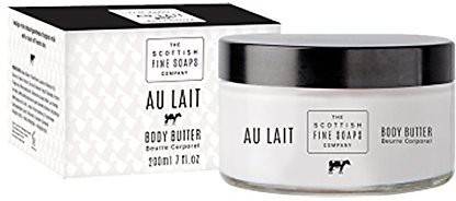 Scottish Fine Soaps Au Lait Body Butter 200g Jar