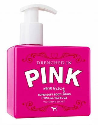Victoria's Secret Drenched in Pink Supersoft Body Lotion in Warm & Cozy