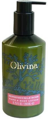 Olivina Hand & Body Lotion, Honeysuckle Rose