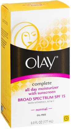 OLAY Complete Broad Spectrum SPF 15 All Day Moisturizer With Sunscreen