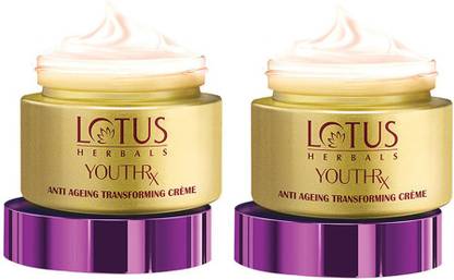 LOTUS Herbals Youthrx Anti Ageing Tranforming Creme SPF 25 Pa+++ Preservative Free(50 g) (50 g)