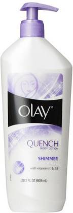 OLAY Quench Daily Lotion Plus Shimmer Body Lotion