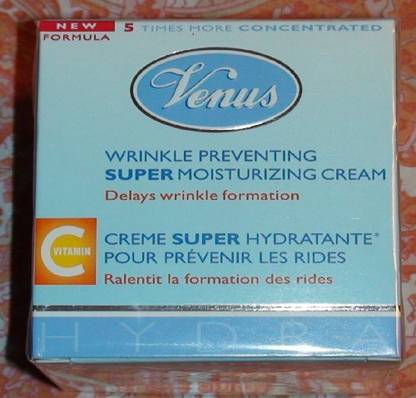 Venus Wrinkle Preventing Super Moisturizing Cream with Dermal Active Vitamin C
