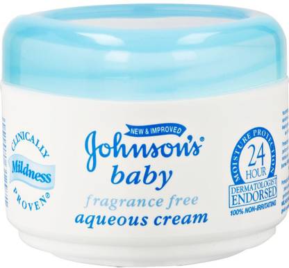 JOHNSON'S Fragrance Free Aqueous Cream