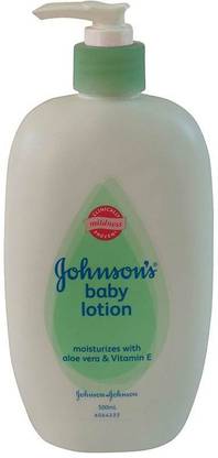 JOHNSON'S Johnson's Baby Lotion Aloe Vera & Vitamin E (Imported) - 500 ml