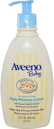 Aveeno Fragrance Free Daily Moisture Lotion