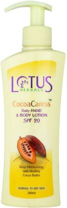 LOTUS Cocoa Caress Daily Hand & Body Lotion