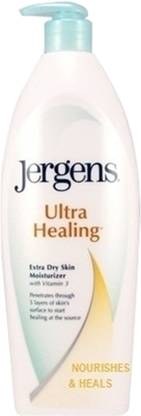 JERGENS Ultra Healing Extra Dry Skin Moisturizer Nourishes & Heals