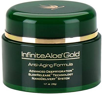 InfiniteAloe Infinite Aloe Gold Anti-Aging Formula Jar