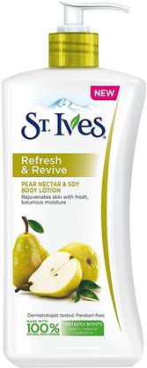 ST.IVES Refresh & Revive Pear Nectar and Soy Body Lotion