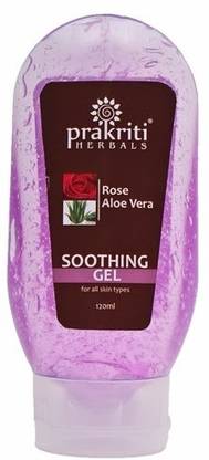 Prakriti Herbals Soothing Aloevera Rose Gel