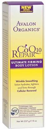 AVALON ORGANICS CoQ10 Ultimate Firming Body Lotion, - Bottle