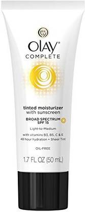 OLAY Complete Bb Cream Skin Perfecting Tinted Moisturizer With Sunscreen Light To Medium