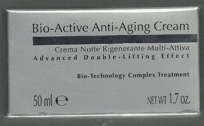 Bio-active BIO Active Anti Aging Multi Active Regenerating Night Cream Advanced Double Lifting Effect