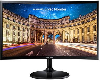 SAMSUNG 54.58 cm (21.49 inch) Curved Full HD LED Backlit Monitor (LC22F390FHWXXL)