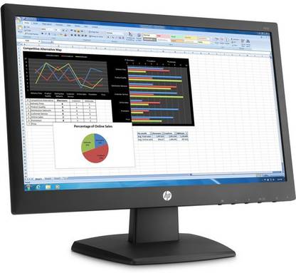 HP 54.61 cm (22 inch) HD LED Backlit Monitor (V222)