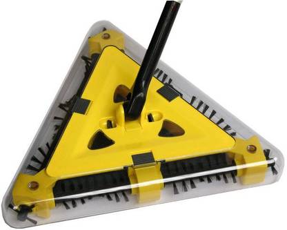 TWISTER Codless Sweeper 360 Degree Corner Triangular Floor Carpet Cleaner Strip Mop