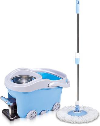 Easy to Clean Pedal Spin Floor Wiper