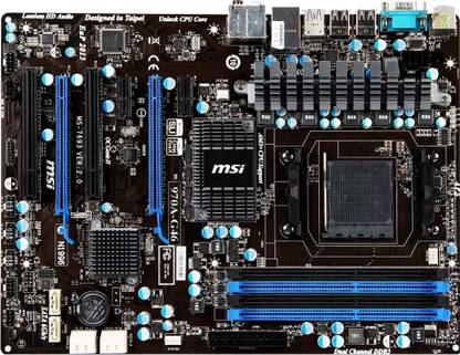 MSI 970A-G46 AM3+Socket ATX AMD 970 Chipset DDR3 Motherboard