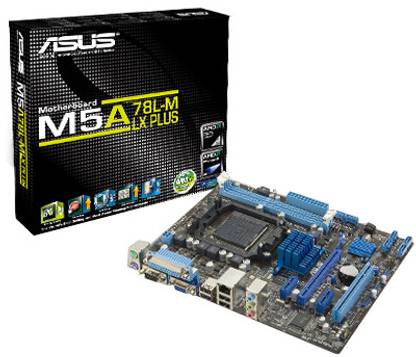 ASUS M5A78L-M LX PLUS AM3+Socket Micro-ATX AMD 760G Chipset DDR3 Motherboard for Desktop