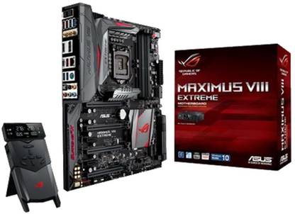 ASUS Rog Maximus Viii Extreme Lga 1151 Intel 6th Generation Z170 Usb 3.1 U.2 Extended Atx Gaming LGA1151Socket EATX Intel Z170 Chipset DDR4 Motherboard for Desktop
