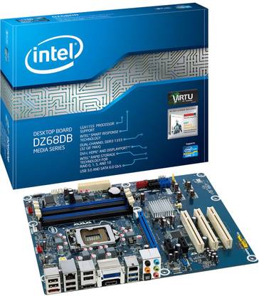 Intel DZ68DB LGA 1155Socket ATX Chipset DDR3 Motherboard for Desktop