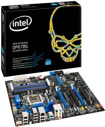 Intel DP67BG LGA 1155Socket ATX Intel P67 Chipset DDR3 Motherboard for Desktop