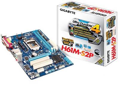 Gigabyte GA-H61M-S2P-R3 Motherboard