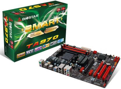Biostar TA970 AM3+Socket Micro-ATX AMD 970 / SB950 Chipset DDR3 Motherboard for Desktop
