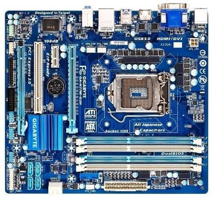 GIGABYTE GA-H77M-D3H LGA 1155Socket Micro-ATX Intel H77 Chipset DDR3 Motherboard