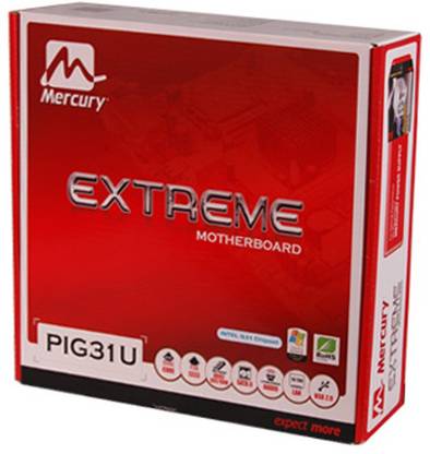 Mercury PIG31U LGA 775Socket Mini-ATX Intel G31 Chipset DDR2 Motherboard for Desktop