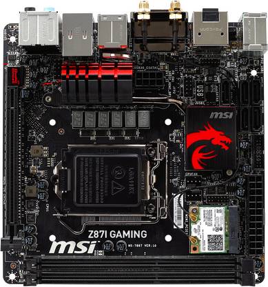 MSI Z87I Gaming AC LGA 1150Socket Mini-ITX Intel Z87 Chipset DDR3 Motherboard