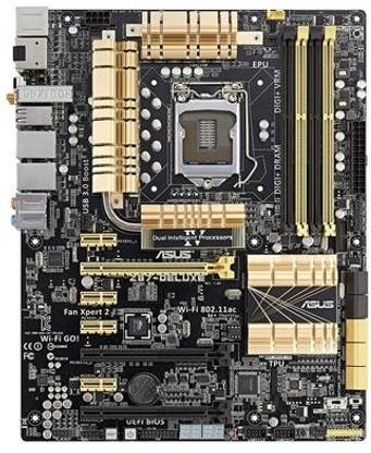 ASUS Z87-DELUXE LGA 1150Socket ATX Intel Z87 Chipset DDR3 Motherboard for Desktop