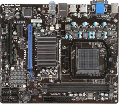 MSI 760GM-P23 (FX) Motherboard