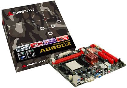 Biostar A880GZ AM3+Socket Micro-ATX AMD 880G Chipset DDR3 Motherboard for Desktop