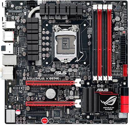 ASUS Maximus V GENE LGA 1155Socket Micro-ATX Chipset DDR3 Motherboard for Desktop