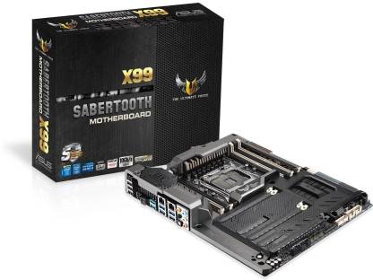 ASUS Sabertooth X99 LGA 2011-v3Socket ATX Intel X99 Chipset DDR4 Motherboard for Desktop