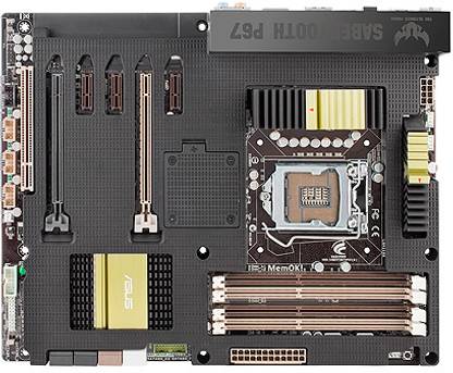 ASUS SABERTOOTH-P67 LGA 1155Socket ATX Intel P67 Chipset DDR3 Motherboard for Desktop