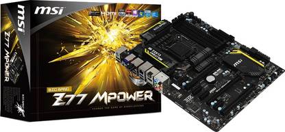 MSI Z77 Mpower LGA 1155Socket ATX Intel Z77 Chipset DDR3 Motherboard