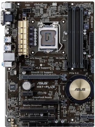 ASUS H97-PLUS LGA 1150Socket ATX Chipset DDR3 Motherboard